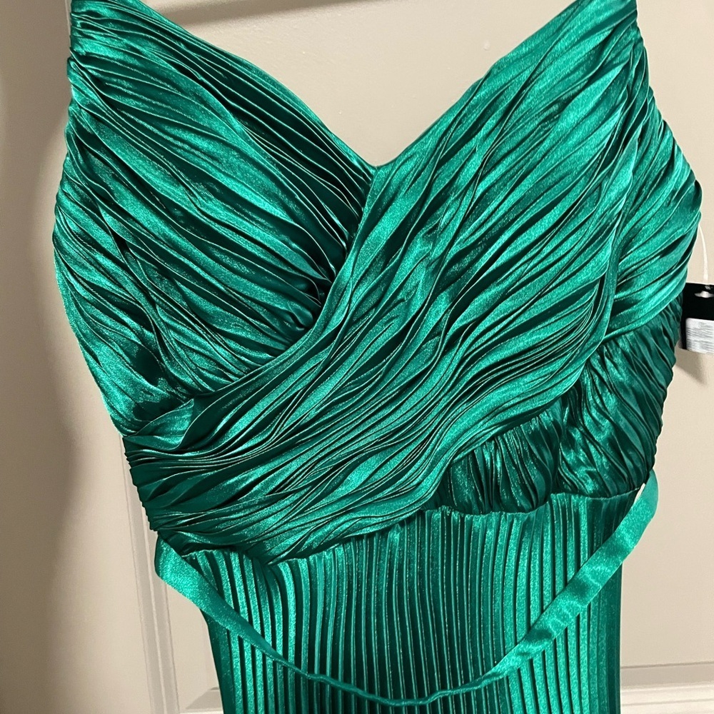 Betsy & Adam Deep Green Maxi Dress - Picture 5 of 7